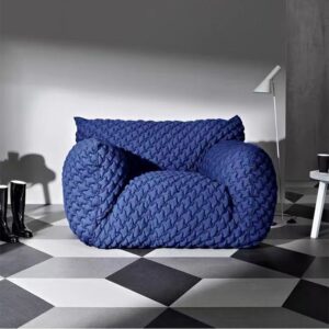 Art fabric lounge pug