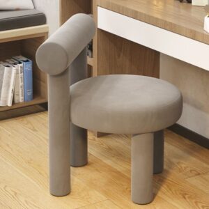 Velvet cloth art lounge chair